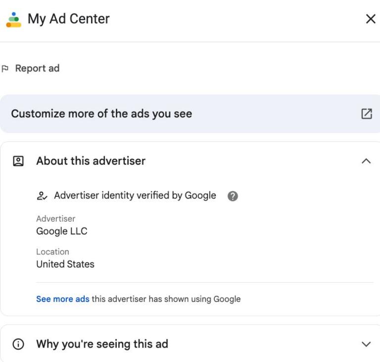 how to see spy on competitors google ads on google