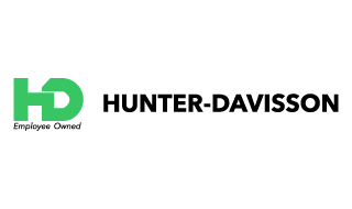 Hunter-Davisson logo dark text